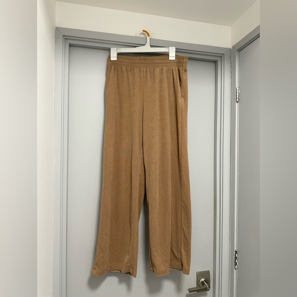 H&M Terry Wide-Leg Pant